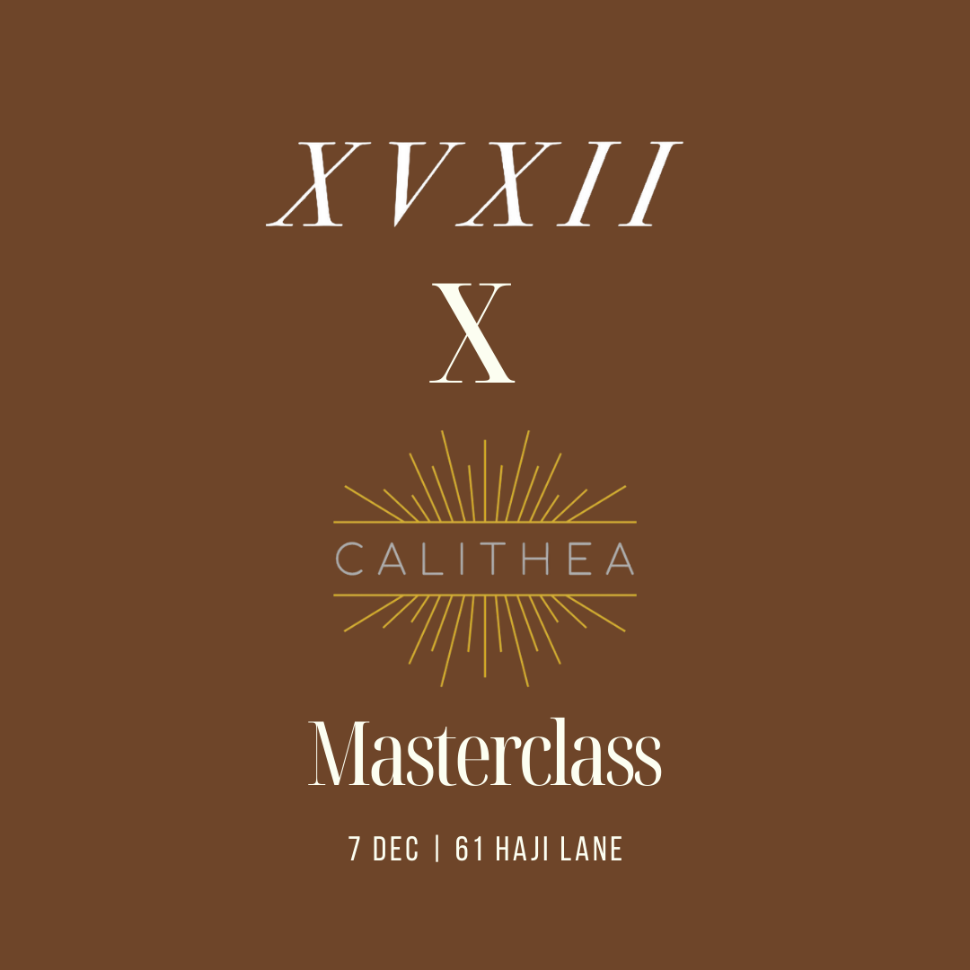 XVXII X Calithea MASTERCLASS ticket