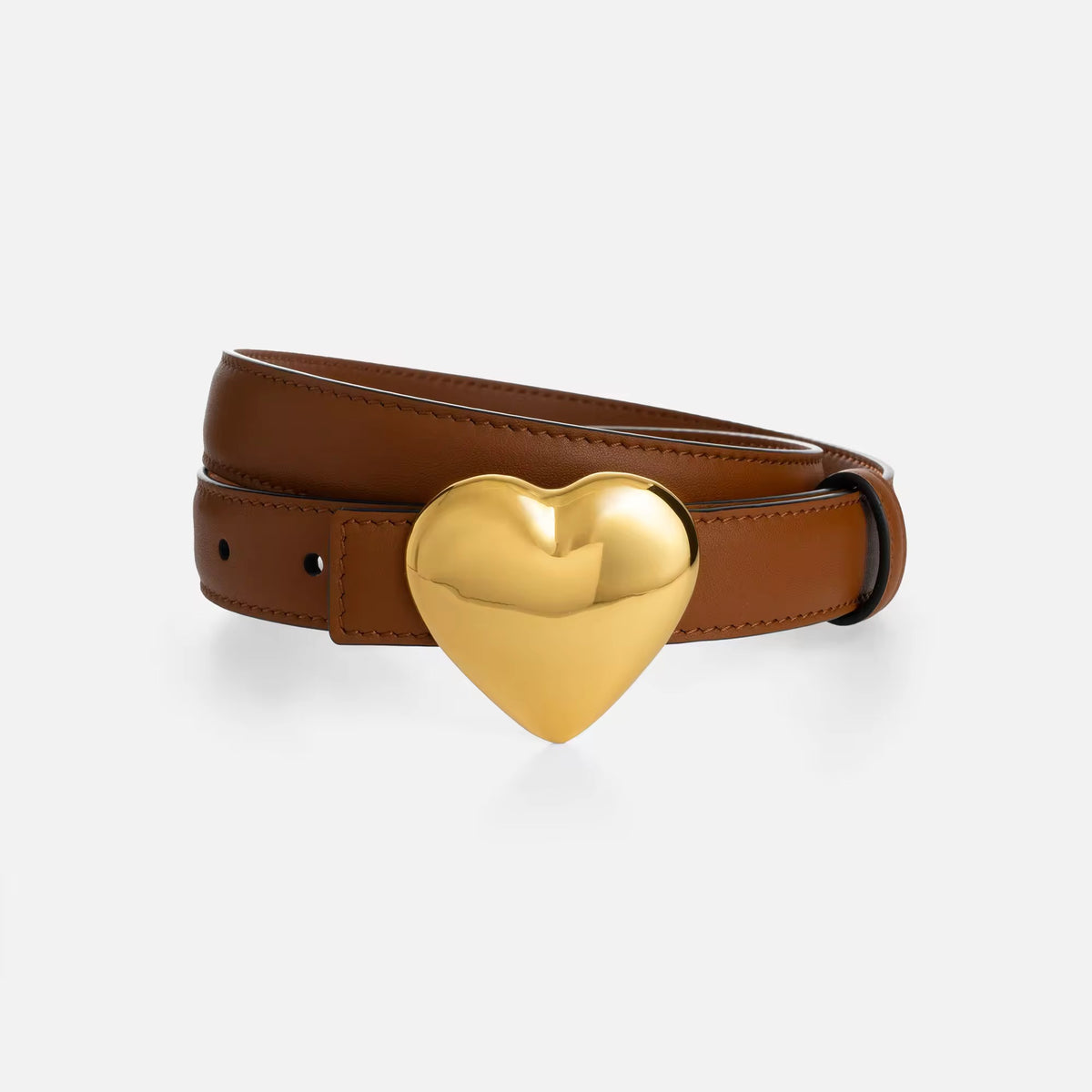 Heart buckle belts