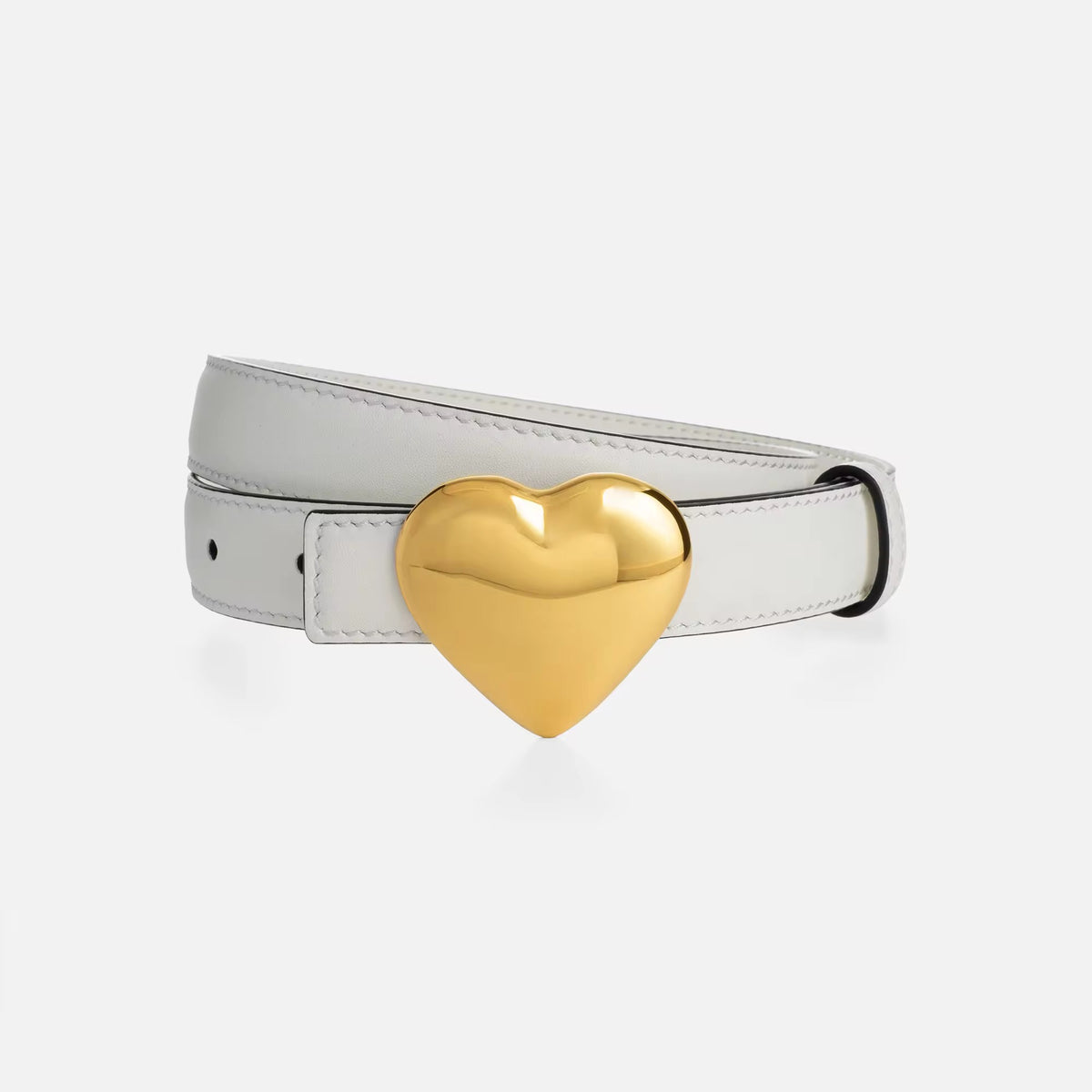 Heart buckle belts