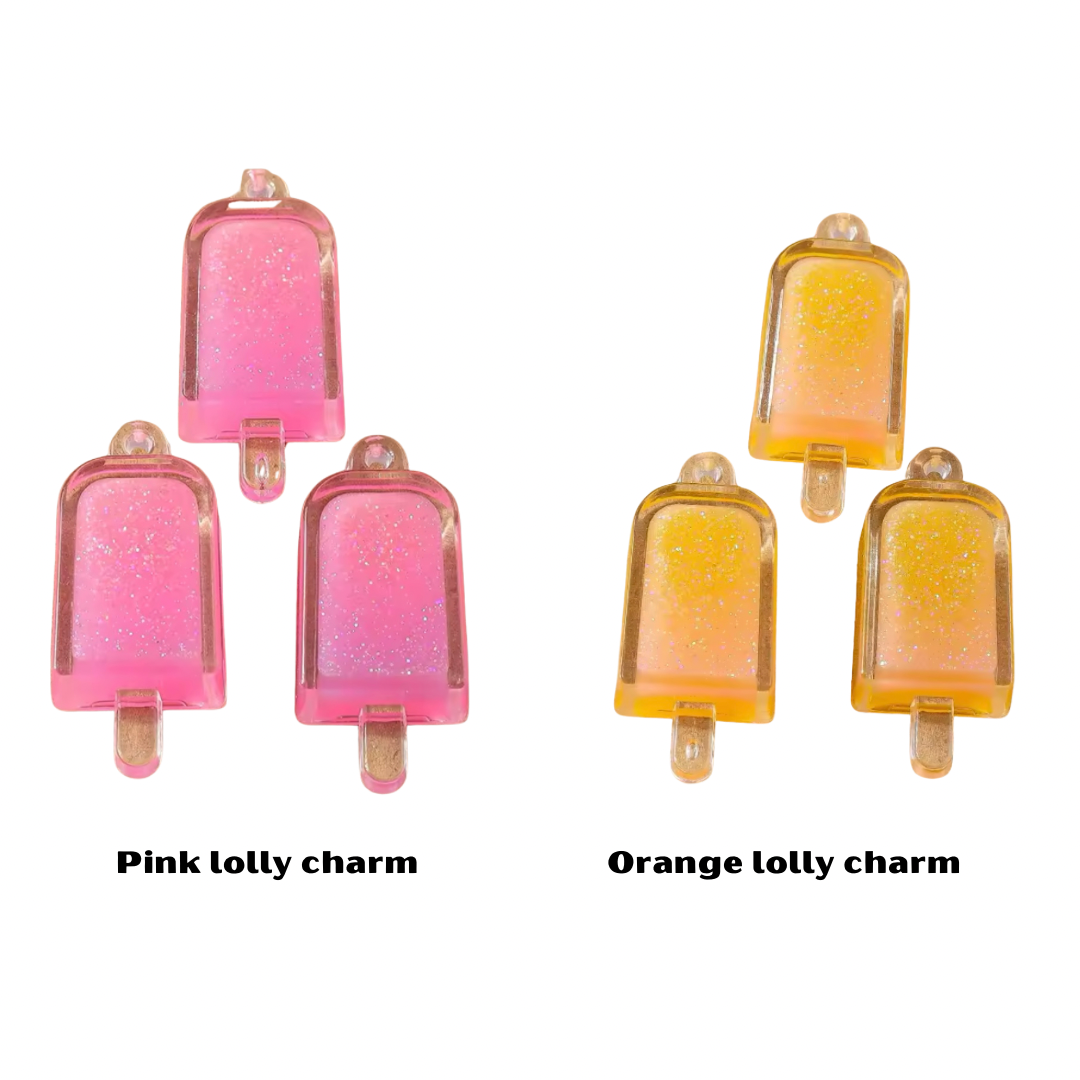 Lolly ice cream charms