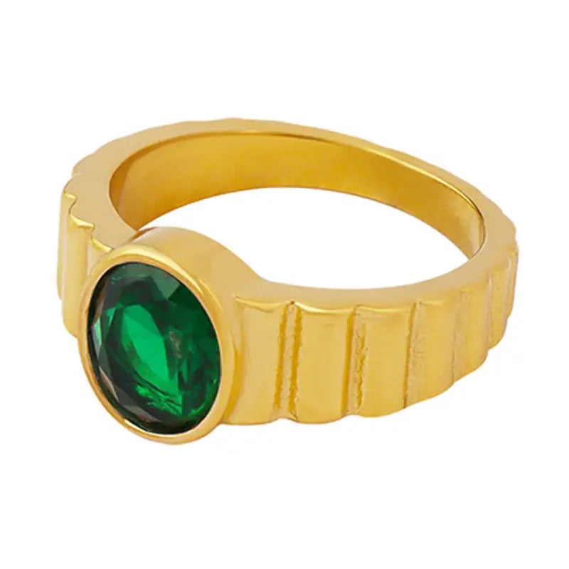 Jade whisper ring