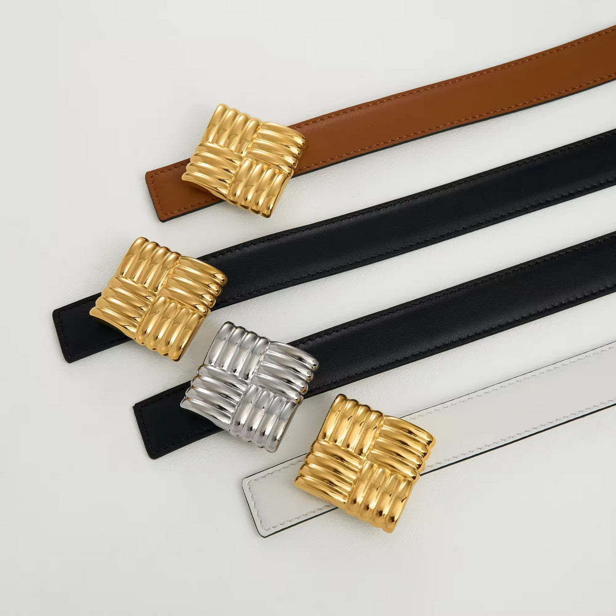 Ketupat buckle belts