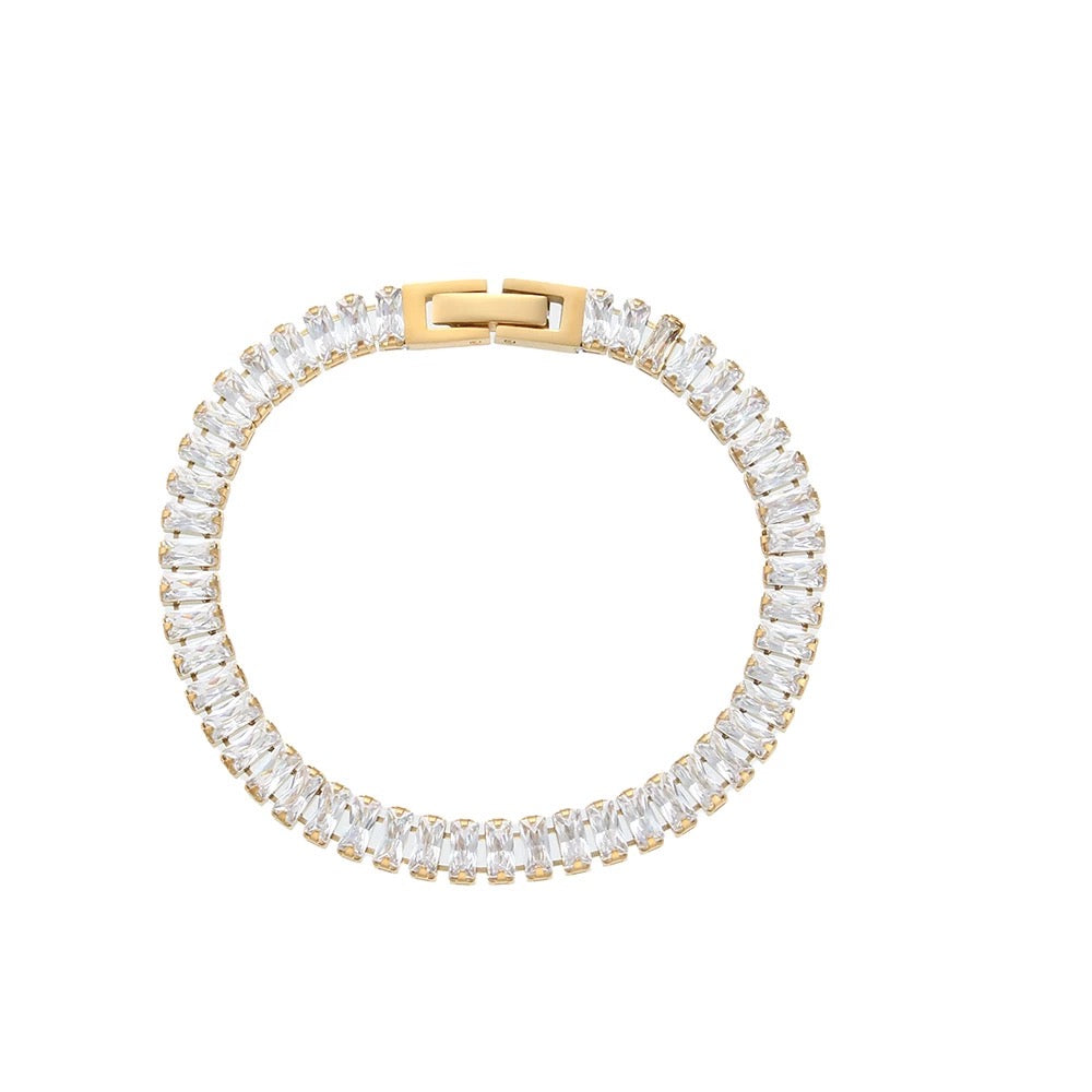 Christmas tennis bracelet